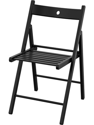 IKEA Frösvı Siyah Katlanır Sandalye