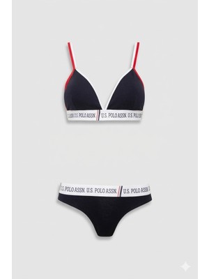 Kadın Ip Askılı Pamuklu Büstiyer Slip Takımı 66467