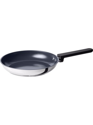 IKEA Mıddagsmat Yapışmaz Kaplama-Paslanmaz Çelik Kızartma Tavası