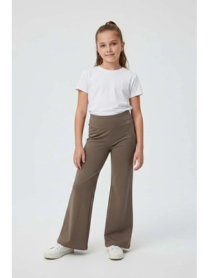 Zubi Baby & Kids Wear Kız Çocuk Dökümlü Bol Paça Tayt Pantolon (12-15 Yaş)