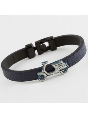 Starseven Motor Bisiklet Kaliteli Suni Deri Bileklik