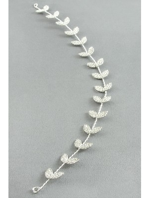 Starseven Yaprak Taşlı Saç Aksesuarı