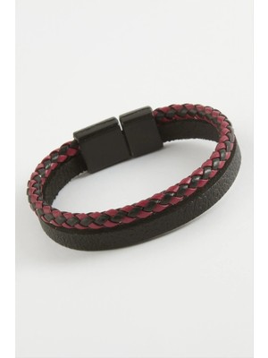 Starseven Mıknatıslı Orjinal Deri Bileklik