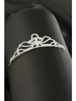 Starseven Taşlı Gelin Tacı