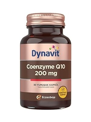 Starseven Dynavit Coenzyme Q10 (Ubikinon) 200 30 Yumuşak Kapsül 200 - KOENZIMQ10