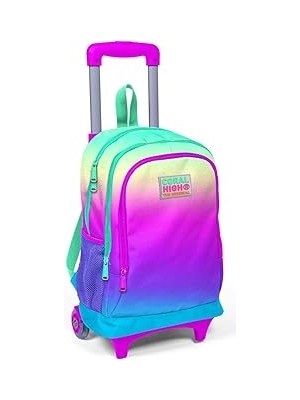 Starseven Coral High Çekçek Sırt Çanta (Işıklı Tekerlek)