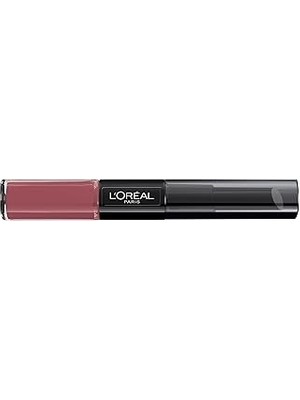 Starseven L'oréal Paris Infaillible 2-Step 24 Saat Kalıcı Likit Ruj &amp; Balm - 312 Incessant Russet