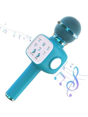 Starseven Eğlenceli Karaoke Mikrofonu - Çocuklar Için