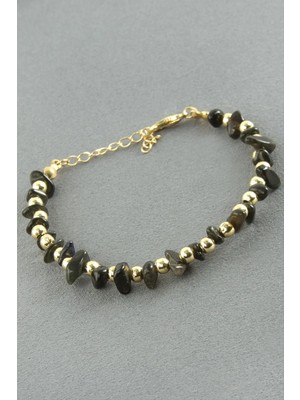 Starseven Onix Kırık Doğaltaş Bileklik