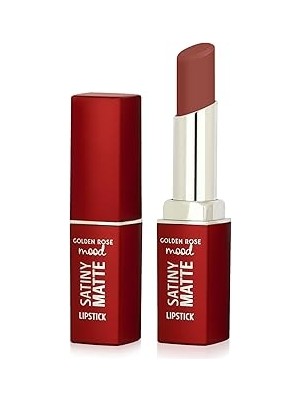Starseven Mood Satiny Matte Lipstick No:05 Burnt Blush - Mat Ruj