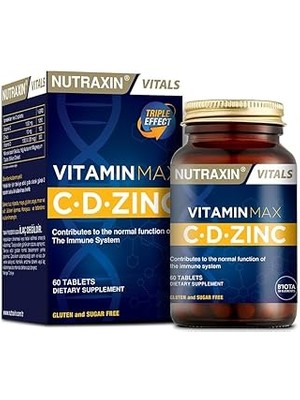 Starseven Nutraxin C-D-Zinc 60 Tablet