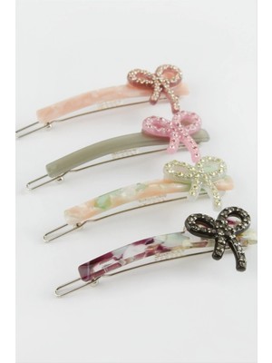 Starseven Fiyong Taşlı Klipsli Toka