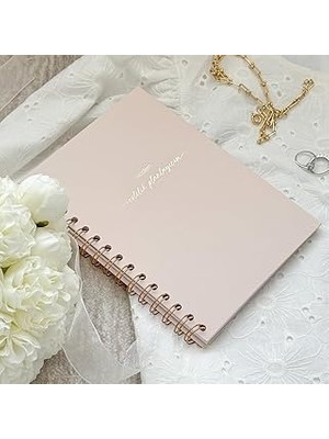 Starseven Fufizu Evlilik Planlayıcım - 112 Sayfa Çeyiz Defteri Düğün Planlayıcı - Söz Nişan Listesi