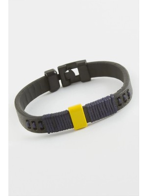 Starseven Taraftar Kaliteli Suni Deri Bileklik