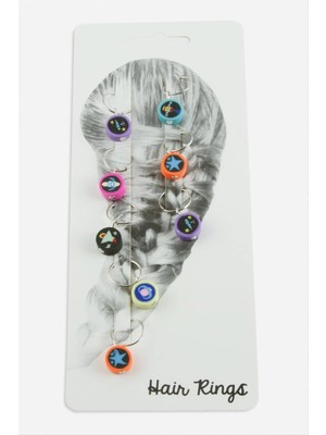 Starseven Galaksi Silikon Saç Yüzüğü