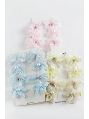 Starseven Fiyong Çiçek Pens Toka 8 Adet