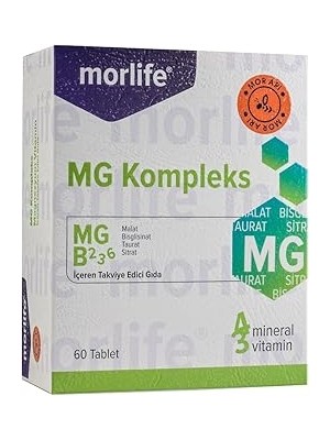 Starseven Morlife Komplex Magnezyum 60 Tablet