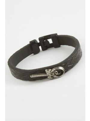 Starseven Tuğra Kaliteli Suni Deri Bileklik