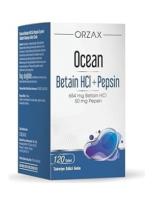 Starseven Betain Hcl Pepsin 120 Tablet