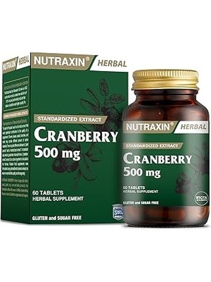 Starseven Nutraxin Herbal Cranberry 500 60 Tablet