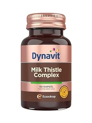 Starseven Dynavit Milk Thistle Complex 60 Kapsül - Deve Dikeni Tohum, Silimarin, Enginar, Karahindiba, Maydan