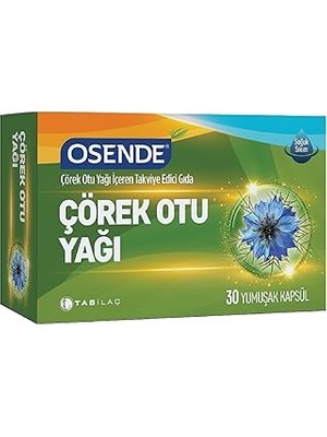 Starseven Osende Çörekotu Yağı 30 Yumuşak Kapsül