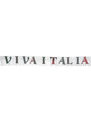 Starseven "viva Italia 'metallic Afiş