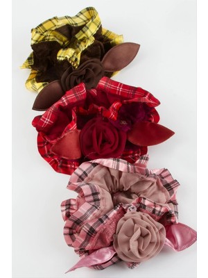 Starseven Gül Renkli Simit Toka