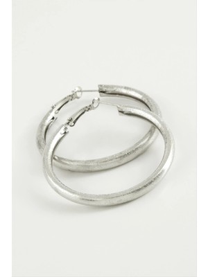 Starseven Boru Halka Küpe 5,5 cm