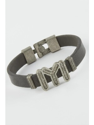 Starseven Kayı Boyu Suni Deri Bileklik