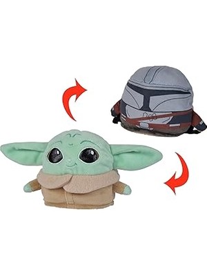 Starseven Simba, 6315870367, Mandalorian Grogu Peluş, Özel Yapım, Geri Dönüşümlü Malzeme, 8 cm