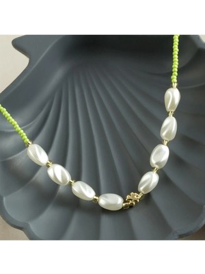 Starseven Inci Kum Boncuk Kolye