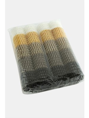 Starseven 100 Adet Renkli Makarna Lastik Toka