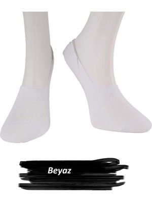 Jiber Erkek Pamuklu Likralı Babet Çorap 7108 - 12 Adet