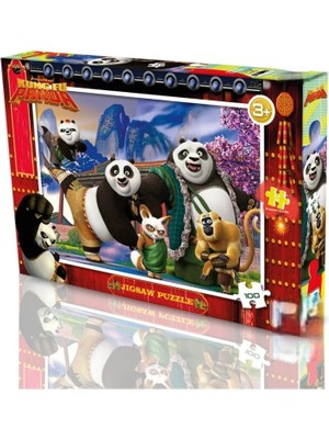 SHC4200 Mey Ithalat® Kung Fu Panda Puzzle 100 Parça