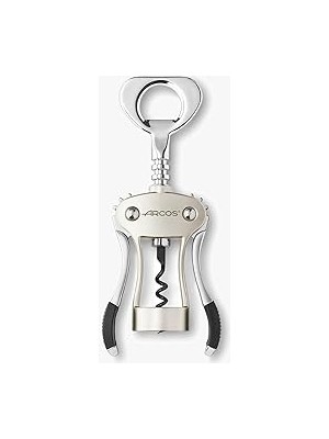 Starseven Arcos Manuel Tirbuşon 195MM Çinko Alaşımlı Şişe Açacağı Ile. Şarap Açmak Için Kaymayan Apar