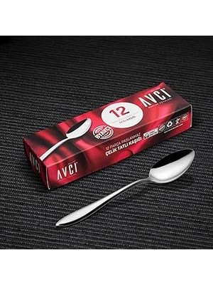 Starseven Avci Elit 12 Adet Tatlı Kaşığı 18/10 Paslanmaz Çelik 2 mm