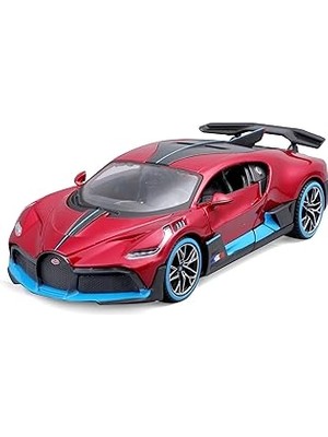 Starseven Maisto Bugatti Divo: Model Araba, 1:24 Ölçeğinde, Hareketli Kapılar, Kırmızı (531526R)