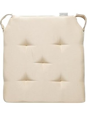 Starseven Lea Sandalye Minderi Bej 40 x 40 x 4 cm