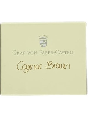 Starseven Graf Von Faber-Castell Dolma Kalem Kartuşu 6'lı Konyak