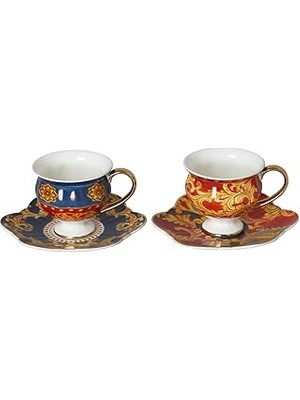 Starseven Lucky Clarissa Bone Dörtlü Çay Fincanı Seti