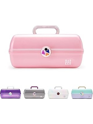 Starseven Caboodles Twilight Disco - On-The-Go Girl Costmetic Organizer Makyaj Aksesuar Taşıma Çantası, Pe