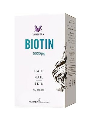 Starseven Vitisfera Biotin 5000 Mcg 60 Tablet