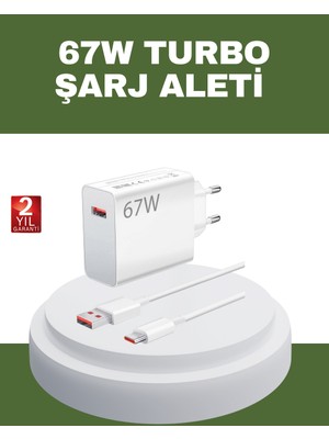 İntora 67 Watt Type C Hızlı Şarj Oneplus 7 8 9 10 Uyumlu