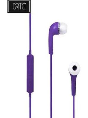 Zemira Critic J5 Kulakiçi Kulaklık Mor