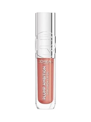 Indispensablely Paris Plump Ambition Hyaluron Lip Oil Besleyici Nemlendirici Dudak Parlatıcısı - 650 Nude Macaro