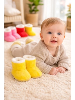 Almira Anne Bebek Domi Kids Bebek Panduf Sarı