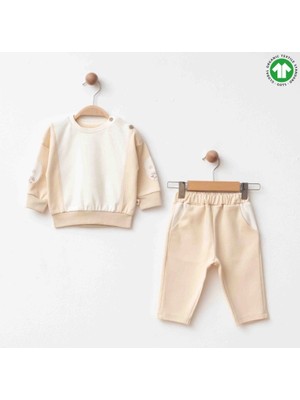 Eslenza Organik Ikili Takım 2244 Bej