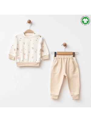 Eslenza Organik Ikili Takım 2245 Ekru