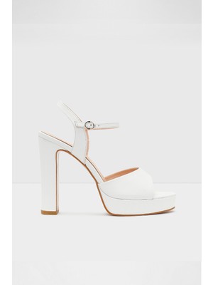 Aldo Lydia-Tr Sandalet Yüksek Topuklu Sandalet Abiye Sandalet - Beyaz